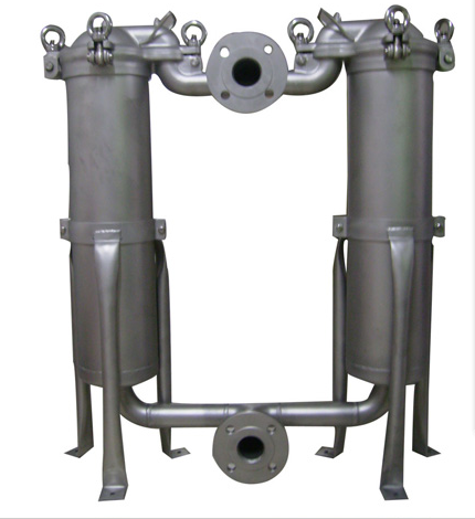 Parallel connection filter housings